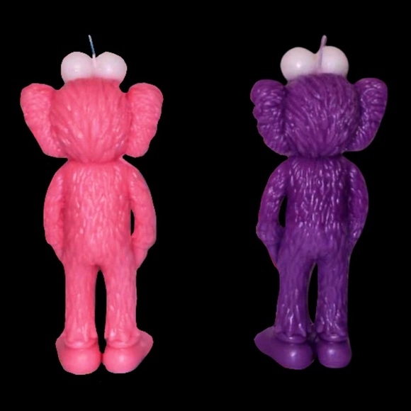 Designer Art Hand Poured Custom Kaws Dior Candle - Picture 5 of 8